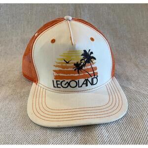 Legoland California Mens Adjustable Snapback Trucker Cap Rare